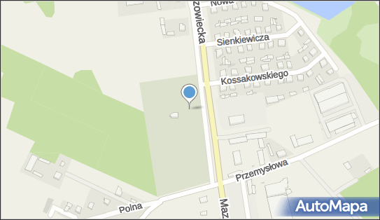 Parafialny, Mazowiecka627, Czerwin 07-407 - Cmentarz