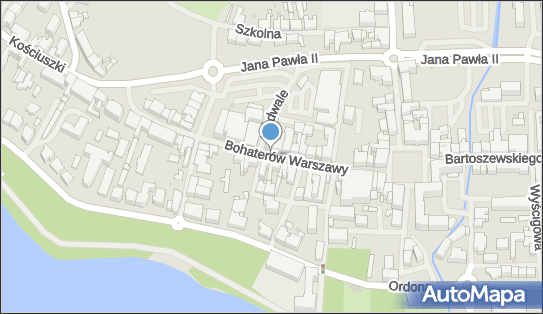 Crédit Agricole - Bankomat, Bohaterów Warszawy 18, Szczecinek - Crédit Agricole - Bankomat