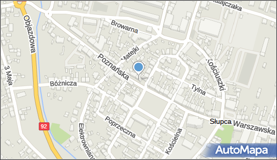 CUK - Ubezpieczenia, Poznańska 2B/, Słupca 62-400, godziny otwarcia, numer telefonu