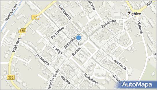 Cukiernia, Piekarnia, Rynek 19, Ziębice - Cukiernia, Piekarnia