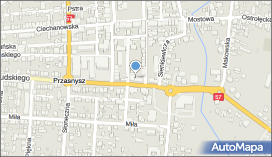 Kaczorek, DK 57 x DW 544, marsz. Józefa Piłsudskiego 8, Przasnysz - Cukiernia, Piekarnia