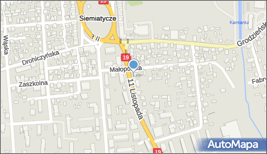 Sklep Cukierniczy, 11 Listopada 13, Siemiatycze - Cukiernia, Piekarnia