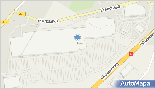 DHL POP Inmedio C.H. Auchan (mały), Francuska 6 55-040, godziny otwarcia