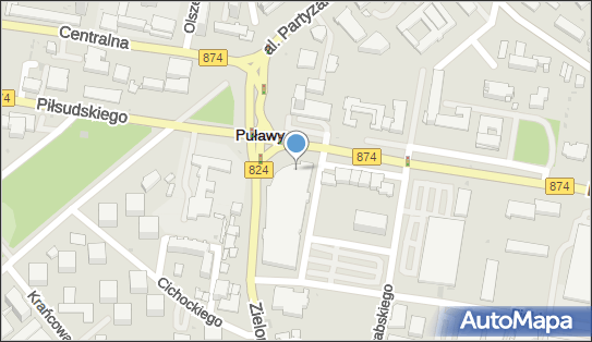 DHL POP Inmedio C.H. Galeria Zielona, Lubelska 2, Puławy 24-100, godziny otwarcia