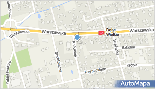 DHL ServicePoint, Kościelna 1, Dębe Wielkie 05-311, godziny otwarcia