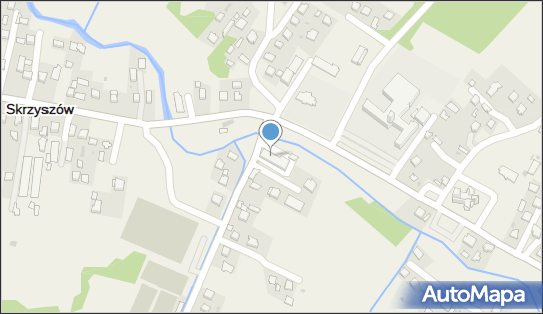 Dom Strażaka Skrzyszów, Skrzyszów 335a, Skrzyszów 33-156 - Dom ludowy