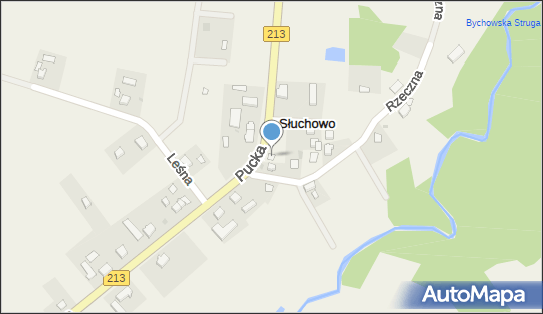 Świetlica Wiejska, Słuchowo 7A, Słuchowo 84-113 - Dom ludowy