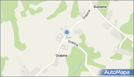 Wiejski Dom Ludowy w Grabinie, 32-742 Grabina 46, Grabina - Dom ludowy