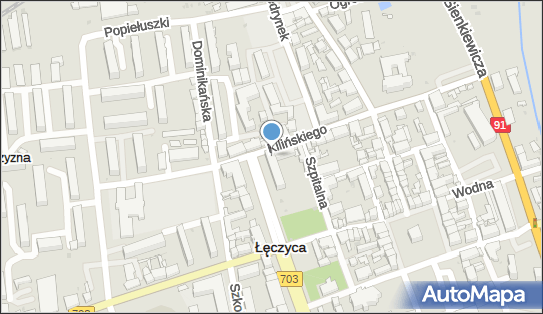 Dom Pomocy Społecznej, płk. Jana Kilińskiego 2, Łęczyca 99-100 - Dom opieki, Hospicjum, godziny otwarcia, numer telefonu