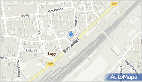 DPD Pickup Punkty, SIKORSKIEGO 54, Łapy 18-100, godziny otwarcia