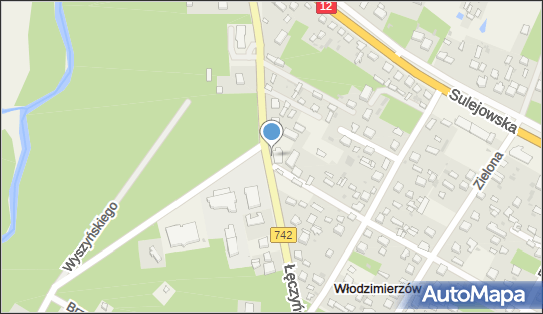 DPD Pickup Punkty, ŁĘCZYŃSKA 17, Włodzimierzów 97-330, godziny otwarcia