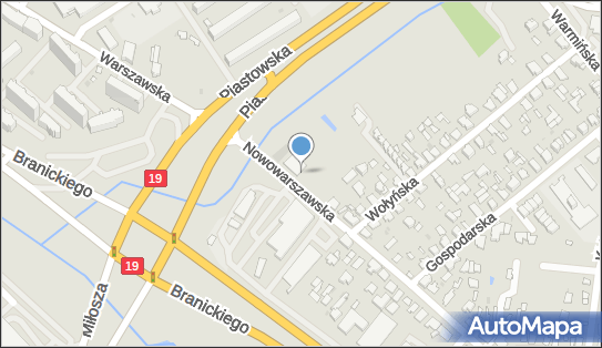 DPD Pickup Punkty, Nowowarszawska 1a - automat paczkowy, Białystok 15-205, godziny otwarcia