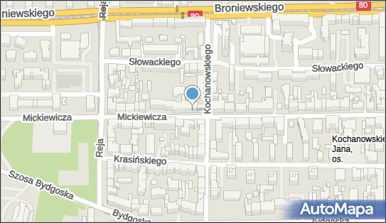 DPD Pickup Punkty, Mickiewicza 130a - automat paczkowy, Toruń 87-100, godziny otwarcia