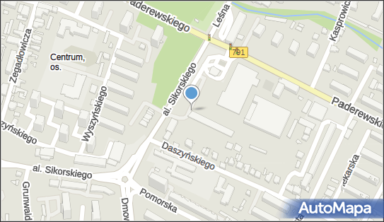 DPD Pickup Punkty, Sikorskiego 5- automat paczkowy, Zawiercie 42-400, godziny otwarcia