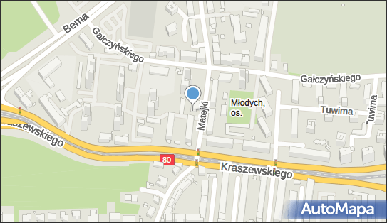 DPD Pickup Punkty, Matejki 63A - automat paczkowy, Toruń 87-100, godziny otwarcia