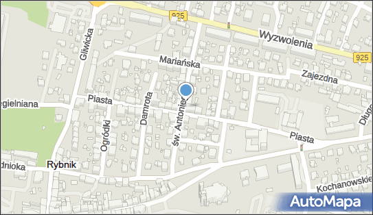 DPD Pickup Punkty, Św. Antoniego 10 - automat paczkowy, Rybnik 44-200, godziny otwarcia