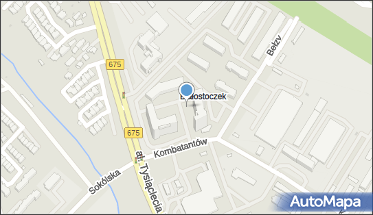 DPD Pickup Punkty, Kombatantów 18 - automat paczkowy, Białystok 15-110, godziny otwarcia
