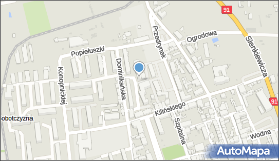 DPD Pickup Punkty, Dominikańska 8D - automat paczkowy, Łęczyca 99-100, godziny otwarcia