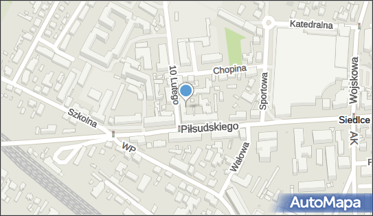 DPD Pickup Punkty, 10 Lutego 4/6 - automat paczkowy, Siedlce 08-110, godziny otwarcia