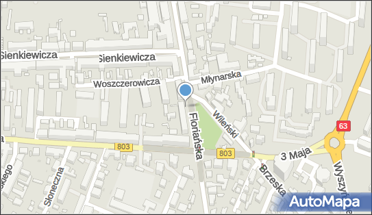 DPD Pickup Punkty, Floriańska 24 - automat paczkowy, Siedlce 08-110, godziny otwarcia
