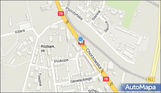 DPD Pickup Punkty, Chorzowska 14 - automat paczkowy, Bytom 41-900, godziny otwarcia