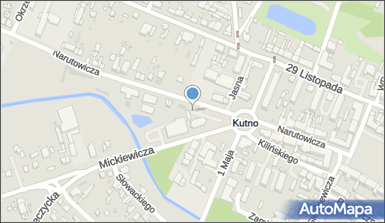 DPD Pickup Punkty, Mickiewicza 2 od Narutowicza - automat paczkowy 99-300, godziny otwarcia