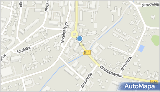 DPD Pickup Punkty, Grzebskiego 1b - automat paczkowy, Mława 06-500, godziny otwarcia