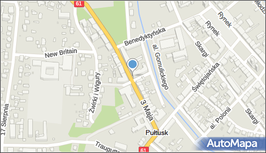DPD Pickup Punkty, 3 Maja 12/U6, Pułtusk 06-100, godziny otwarcia