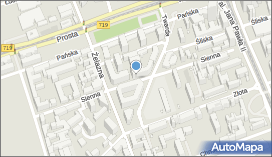 DPD Pickup Punkty, Sienna 72 lok. 01, Warszawa 00-833, godziny otwarcia
