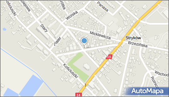 DPD Pickup Punkty, Stryjkowskiego 1 - automat paczkowy, Stryków 95-010, godziny otwarcia