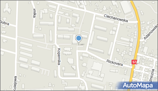 DPD Pickup Punkty, Rickovera 6 - automat paczkowy, Maków Mazowiecki 06-200, godziny otwarcia
