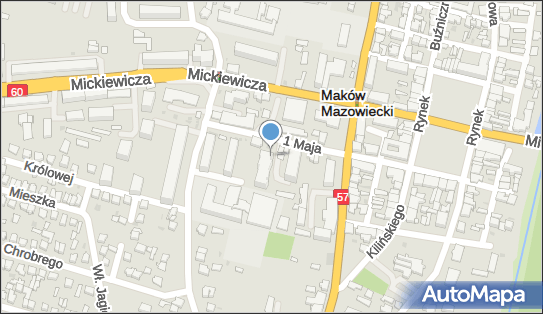 DPD Pickup Punkty, 1-go Maja 9 - automat paczkowy, Maków Mazowiecki 06-200, godziny otwarcia