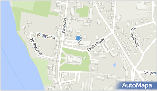 DPD Pickup Punkty, Legionistów 3 - automat paczkowy, Wąbrzeźno 87-200, godziny otwarcia
