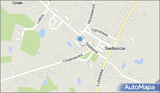 DPD Pickup Punkty, Szpitalna 3 - automat paczkowy, Siedliszcze 22-130, godziny otwarcia
