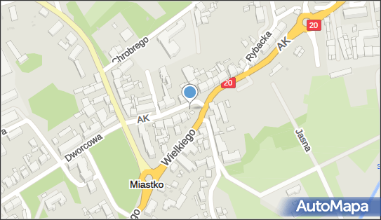 DPD Pickup Punkty, Armii Krajowej 18 - automat paczkowy, Miastko 77-200, godziny otwarcia
