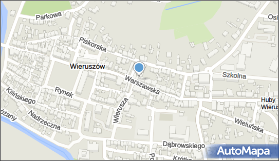 DPD Pickup Punkty, Warszawska 25- automat paczkowy, Wieruszów 98-400, godziny otwarcia