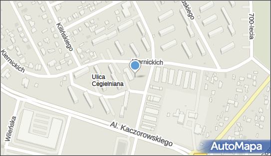 DPD Pickup Punkty, Kiernickich 15 - automat paczkowy, Łuków 21-400, godziny otwarcia