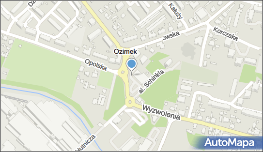 DPD Pickup Punkty, Wyzwolenia 1- automat paczkowy, Ozimek 46-040, godziny otwarcia
