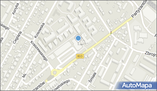 DPD Pickup Punkty, Partyzantów 16 - automat paczkowy, Siedlce 08-110, godziny otwarcia