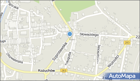 DPD Pickup Punkty, Szprotawska 1B - automat paczkowy, Kożuchów 67-120, godziny otwarcia