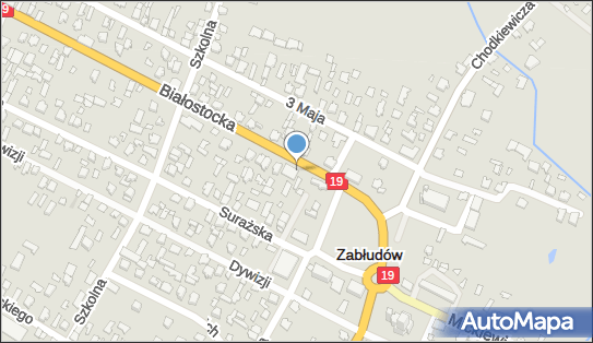 DPD Pickup Punkty, Białostocka 1 - automat paczkowy, Zabłudów 16-060, godziny otwarcia