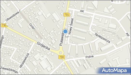 DPD Pickup Punkty, Puławska 2B - automat paczkowy, Warka 05-660, godziny otwarcia