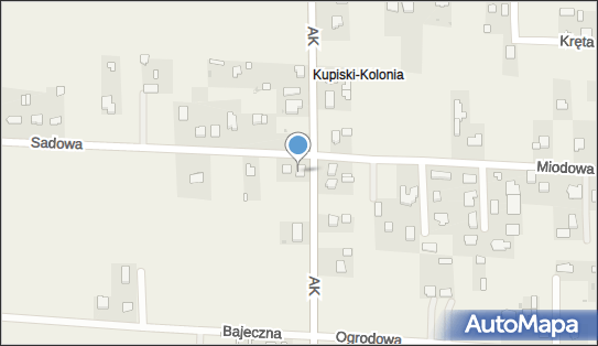 DPD Pickup Punkty, SADOWA 3, Stare Kupiski 18-400, godziny otwarcia