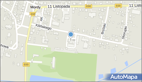 DPD Pickup Punkty, Kilińskiego 14, Mordy 08-140, godziny otwarcia
