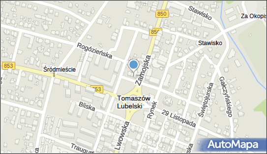 DPD Pickup Punkty, Rynek 10, Tomaszów Lubelski 22-600, godziny otwarcia
