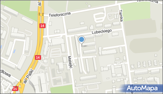 DPD Pickup Punkty, Matejki 6 - Automat paczkowy, Łódź 91-402, godziny otwarcia