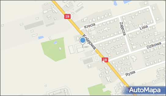 DPD Pickup Punkty, Kolejowa 47 - automat paczkowy, Sarnaki 08-220, godziny otwarcia