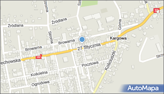 DPD Pickup Punkty, 27 Stycznia 7 - automat paczkowy, Kargowa 66-120, godziny otwarcia