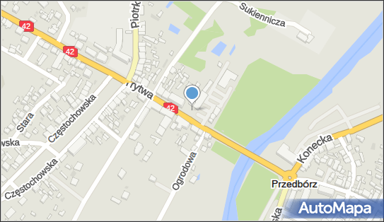 DPD Pickup Punkty, Trytwa 6 - automat paczkowy, Przedbórz 97-570, godziny otwarcia