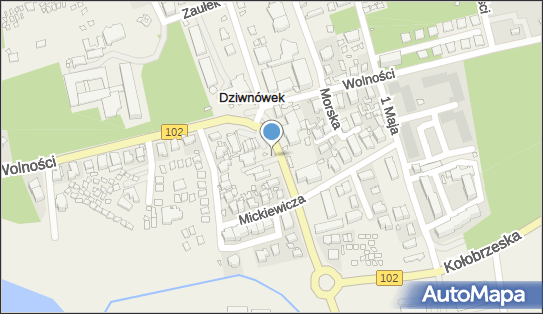 DPD Pickup Punkty, Kamieńska 20 - automat paczkowy, Dziwnówek 72-420, godziny otwarcia
